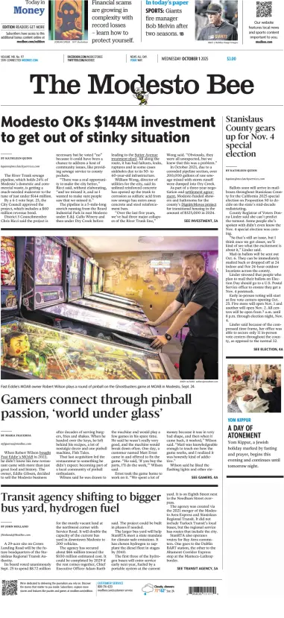 Cover of The Modesto Bee