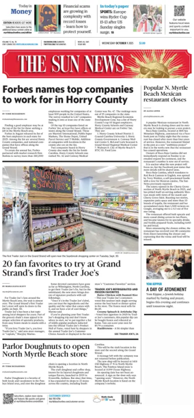 Cover of The Sun News