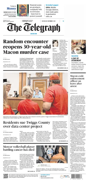 Cover of The Telegraph (Macon)