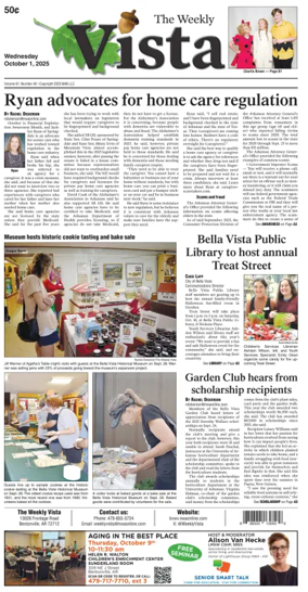 Cover of The Weekly Vista