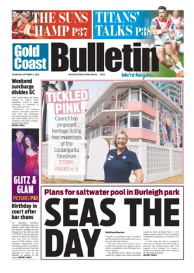 Cover of The Gold Coast Bulletin