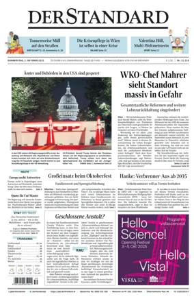 Cover of Der Standard