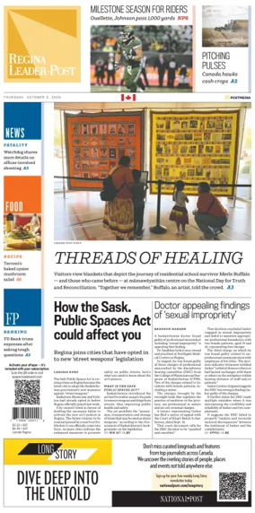 Cover of Regina Leader-Post