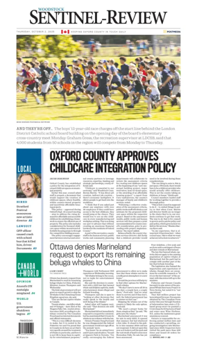 Cover of Sentinel-Review (Woodstock)