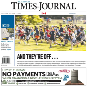 Cover of St. Thomas Times-Journal