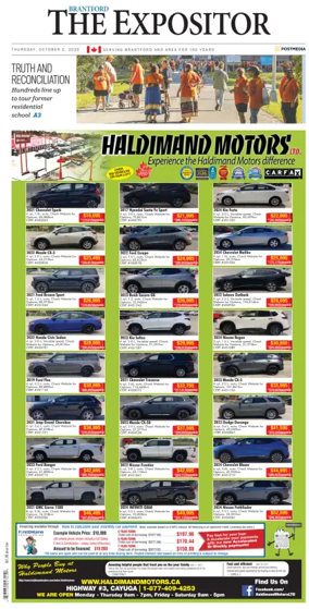 Cover of The Expositor (Brantford)