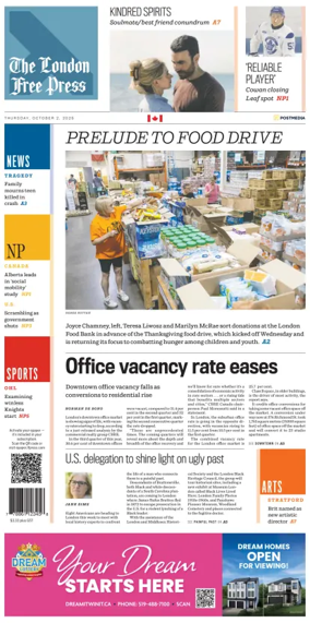 Cover of The London Free Press