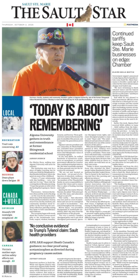 Cover of The Sault Star