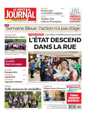 Cover of Le Petit Journal - L'hebdo local du Lot