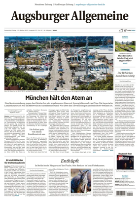 Cover of Augsburger Allgemeine (Land West)