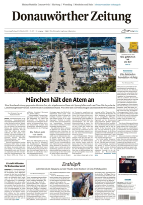 Cover of Donauwoerther Zeitung