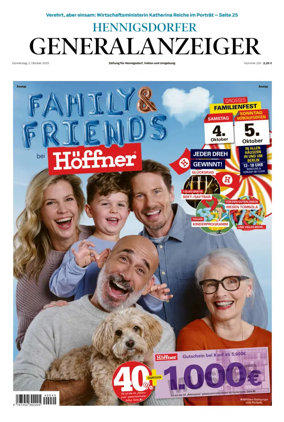 Cover of Hennigsdorfer Generalanzeiger