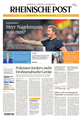 Cover of Rheinische Post - Xanten and Moers