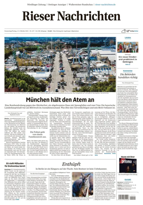 Cover of Rieser Nachrichten