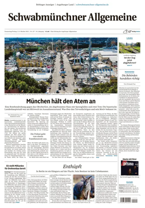 Cover of Schwabmuenchner Allgemeine