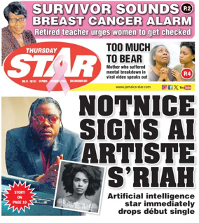Cover of The Star (Jamaica)