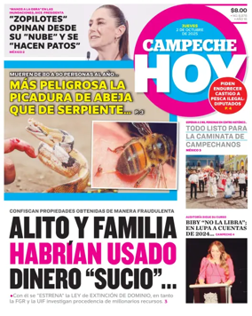Cover of Campeche Hoy