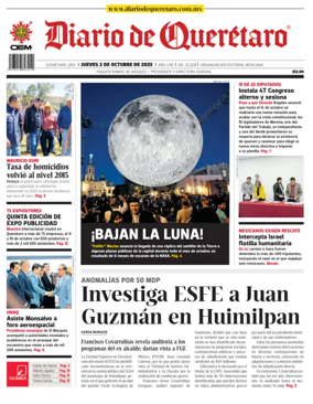 Cover of Diario de Queretaro