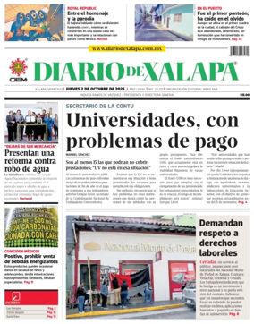 Cover of Diario de Xalapa