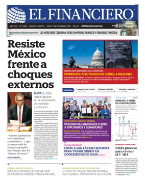 Cover of El Financiero