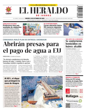 Cover of El Heraldo de Juarez