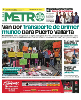 Cover of Publimetro Guadalajara