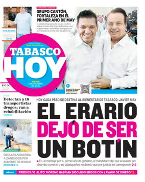 Cover of Tabasco Hoy