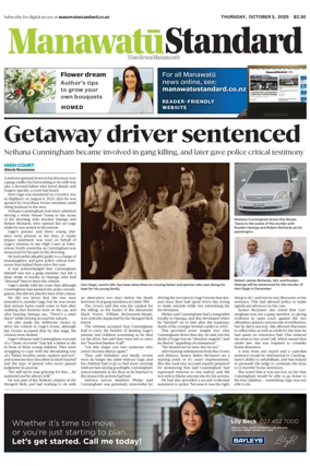 Cover of Manawatu Standard