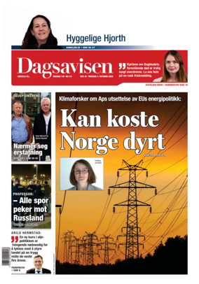 Cover of Dagsavisen