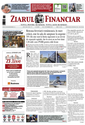 Cover of Ziarul Financiar