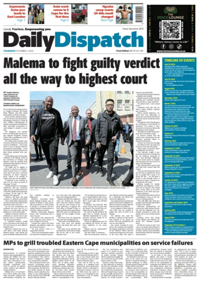 Cover of Daily Dispatch