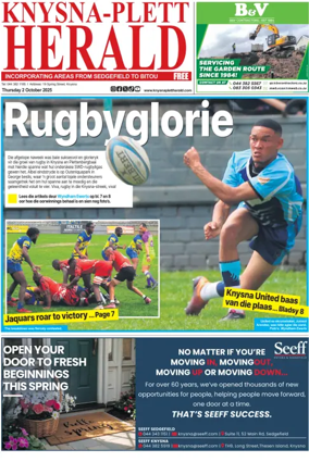 Cover of Knysna-Plett Herald