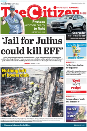 Cover of The Citizen (Gauteng)