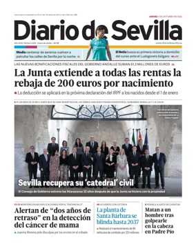 Cover of Diario de Sevilla