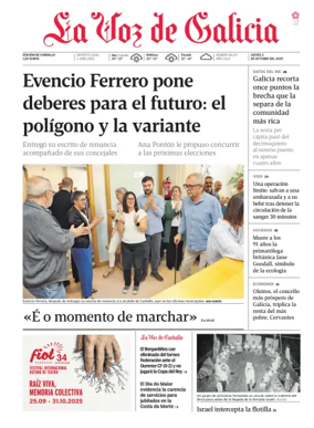 Cover of La Voz de Galicia (Carballo)