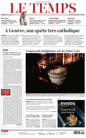 Cover of Le Temps