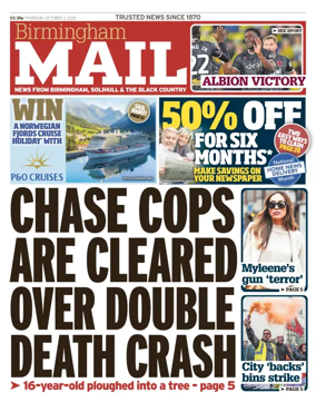 Cover of Birmingham Mail