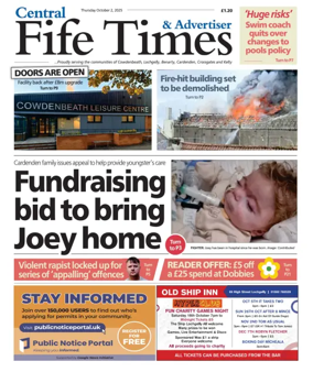 Cover of Central Fife Times