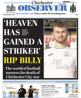 Cover of Chichester Observer