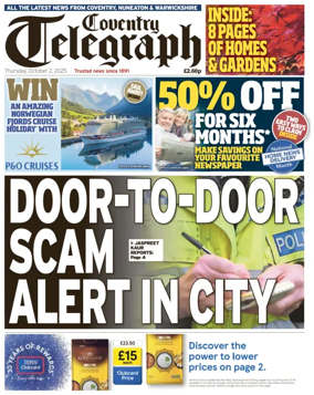 Cover of Coventry Telegraph