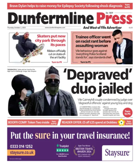 Cover of Dunfermline Press