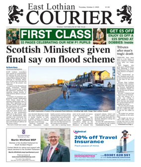 Cover of East Lothian Courier