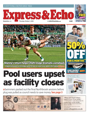 Cover of Express & Echo (City & East Devon Edition)