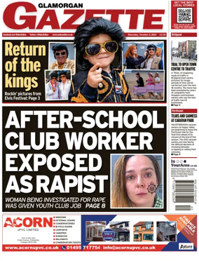 Cover of Glamorgan Gazette