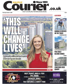 Cover of Halifax Courier