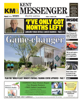Cover of Kent Messenger Maidstone
