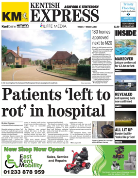 Cover of Kentish Express Ashford & District