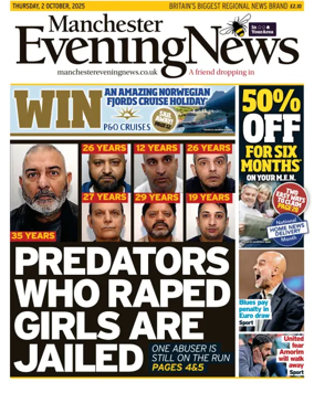 Cover of Manchester Evening News