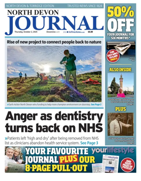 Cover of North Devon Journal