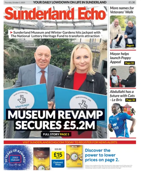 Cover of Sunderland Echo